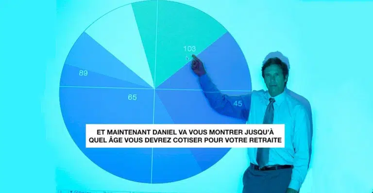 La retraite par répartition : cotiser plus pour gagner moins.