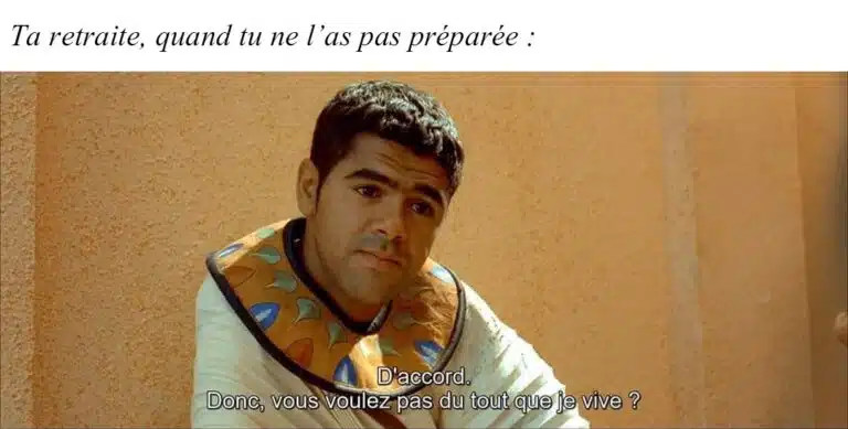 Ta retraite quand tu ne l'as pas préparée