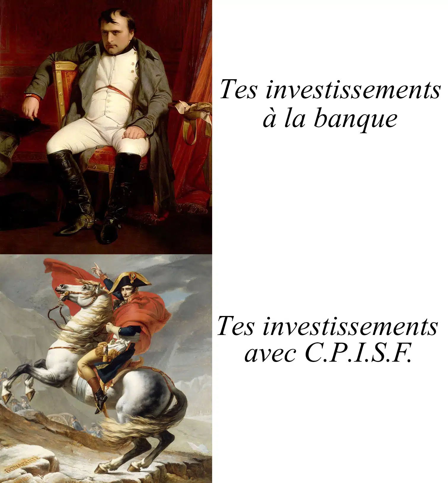 Napoléon dépité ou victorieux