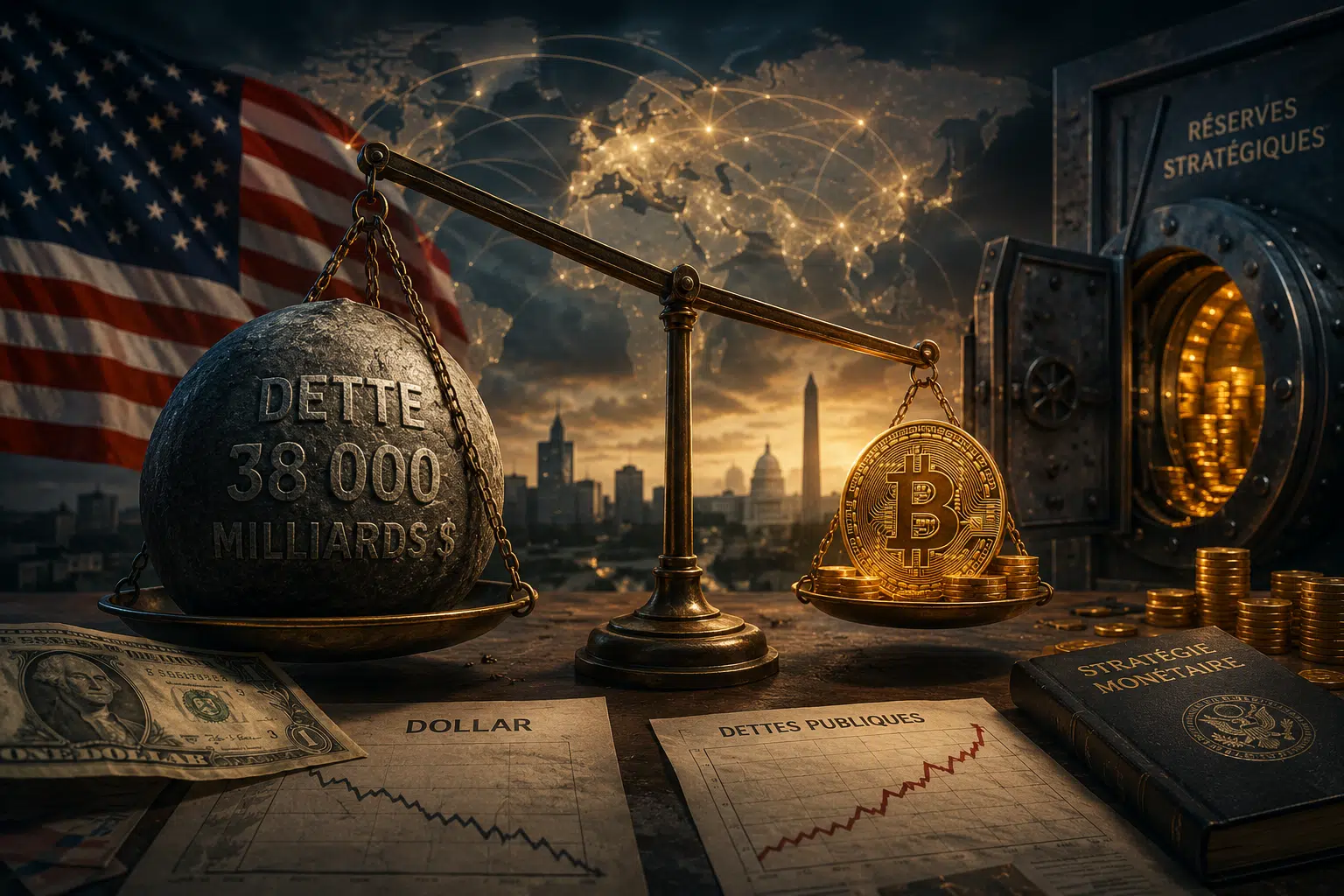 Baisse orchestrée du dollar